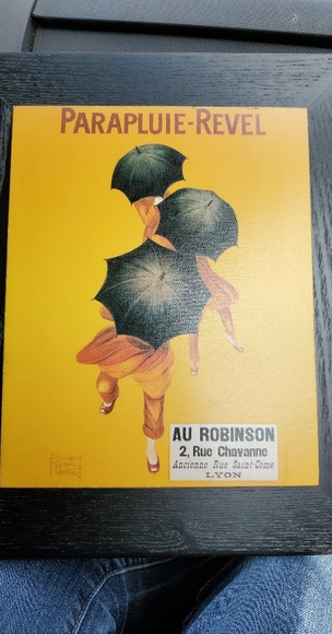 Vintage Leonardo  Cappiello Umbrella poster - Picture 1 of 4
